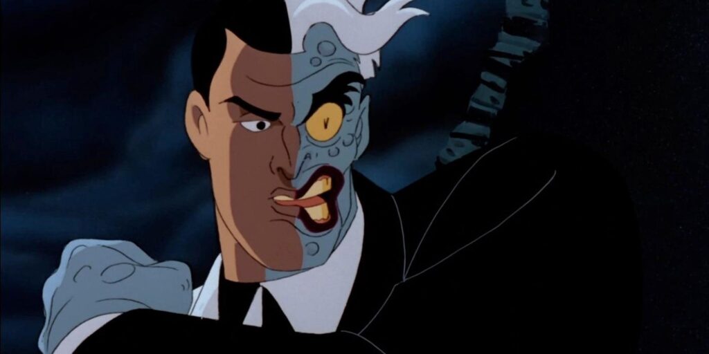 Two-face (parts 1 & 2) season 1, episode 10 & 11 in batman the animated series