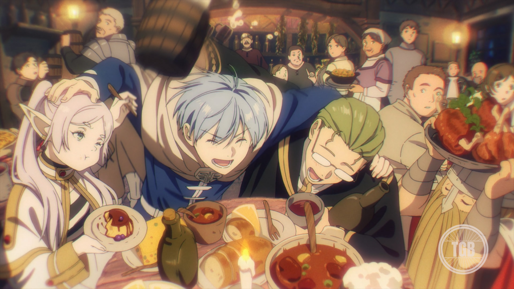 The hero party dining together ep1